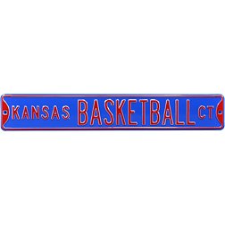 Authentic Street Signs Kansas Jayhawks ‘Kansas Basketball Ct' Sign