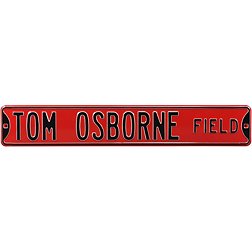 Authentic Street Signs Nebraska Cornhuskers ‘Tom Osborne Field' Street Sign