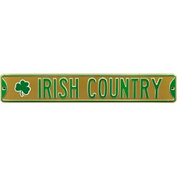 Authentic Street Signs Notre Dame ‘Irish Country' Street Sign