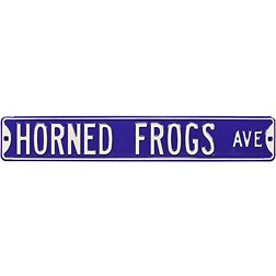 Authentic Street Signs TCU Horned Frogs Avenue Sign