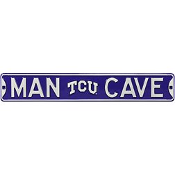 Authentic Street Signs TCU Horned Frogs ‘Man Cave' Street Sign
