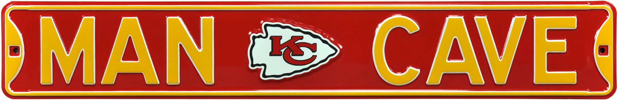 Authentic Street Signs Super Bowl LVII Champions Kansas City Chiefs 12''  Steel Logo