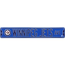 Authentic Street Signs Winnipeg Jets Avenue Blue Sign