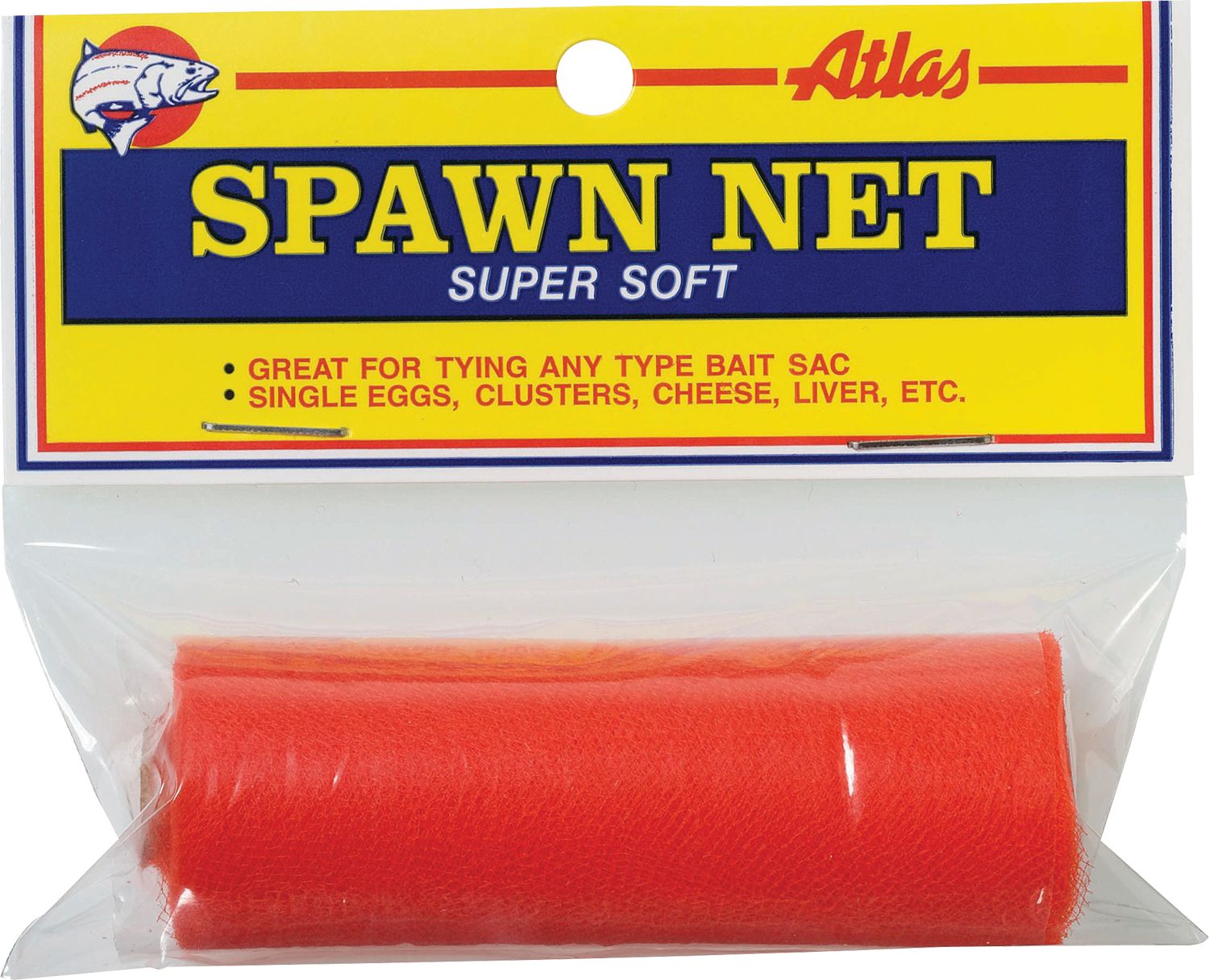 Atlas Spawn Net – 3" Rolls - Orange