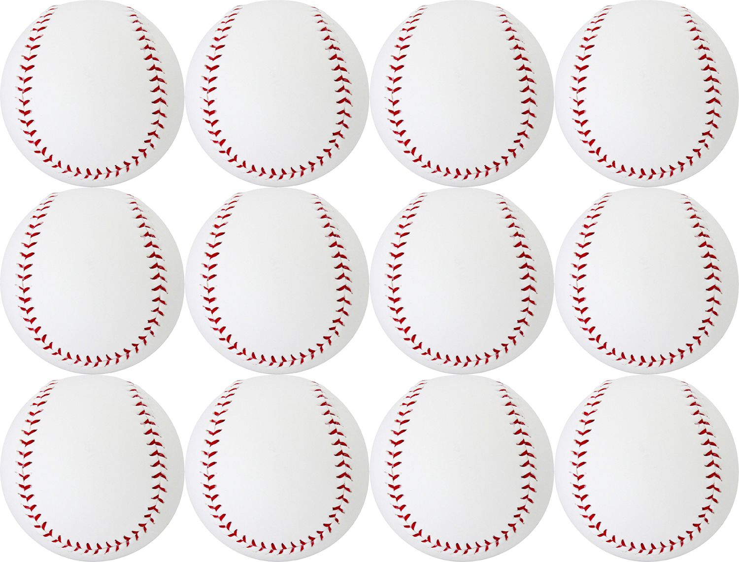 Baden Blank Autograph Baseballs – 12 Pack