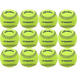 Baden 11'' All-Weather Practice Softballs – 12-Pack