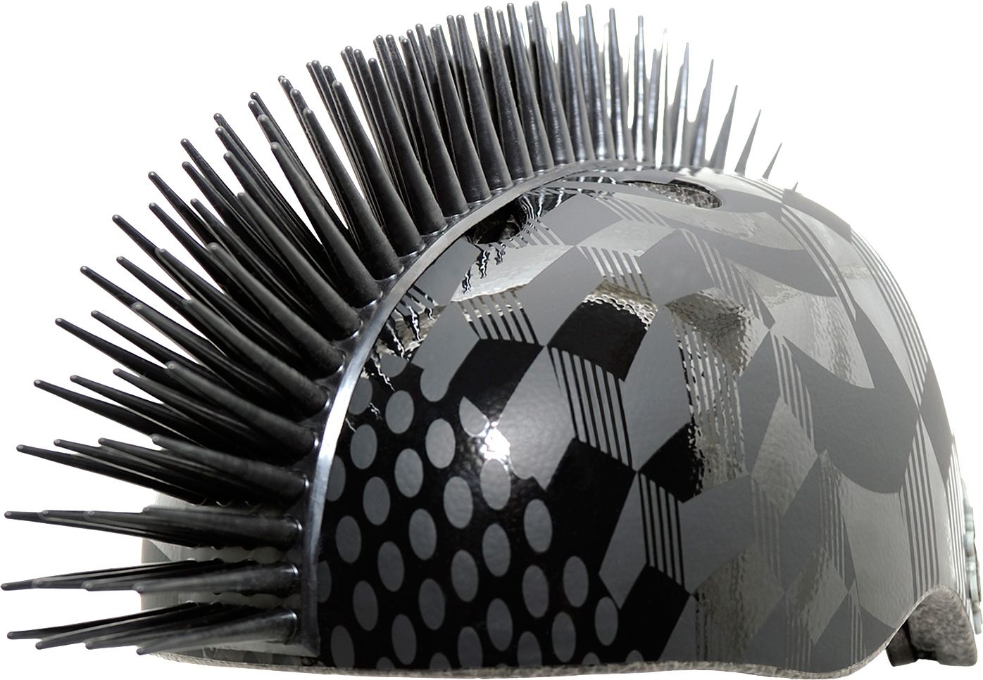 Krash Youth Cube Hurt Black Hawk Bike and Skate Helmet