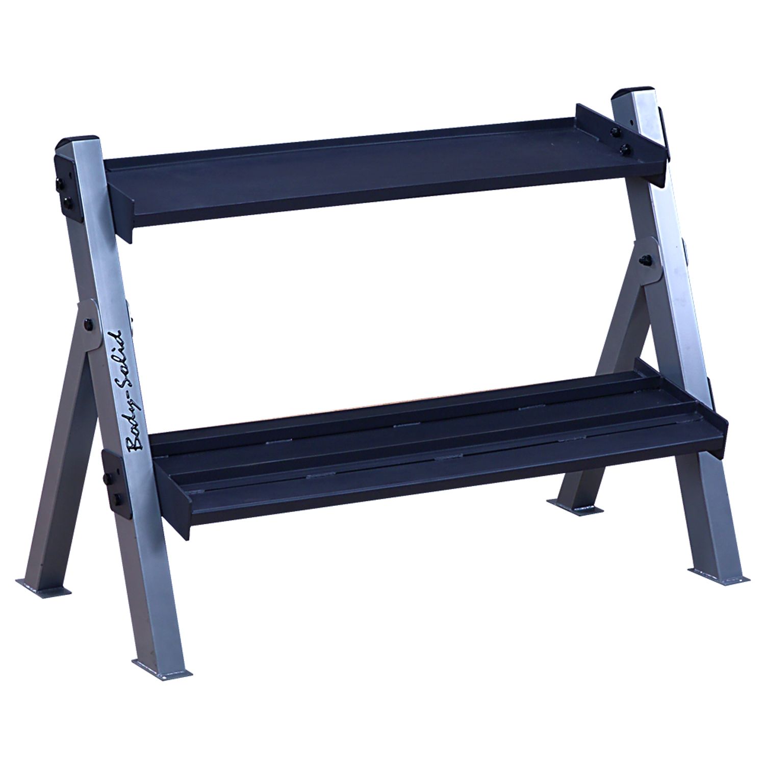 Body-Solid GDKR100 Kettlebell and Dumbbell Rack