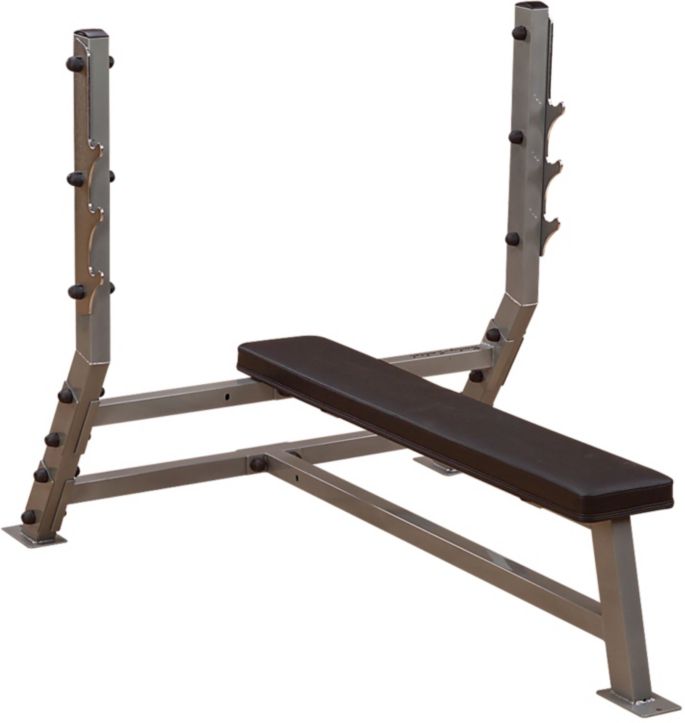 Body Solid Pro Clubline Sfb349g Olympic Flat Weight Bench Dick S