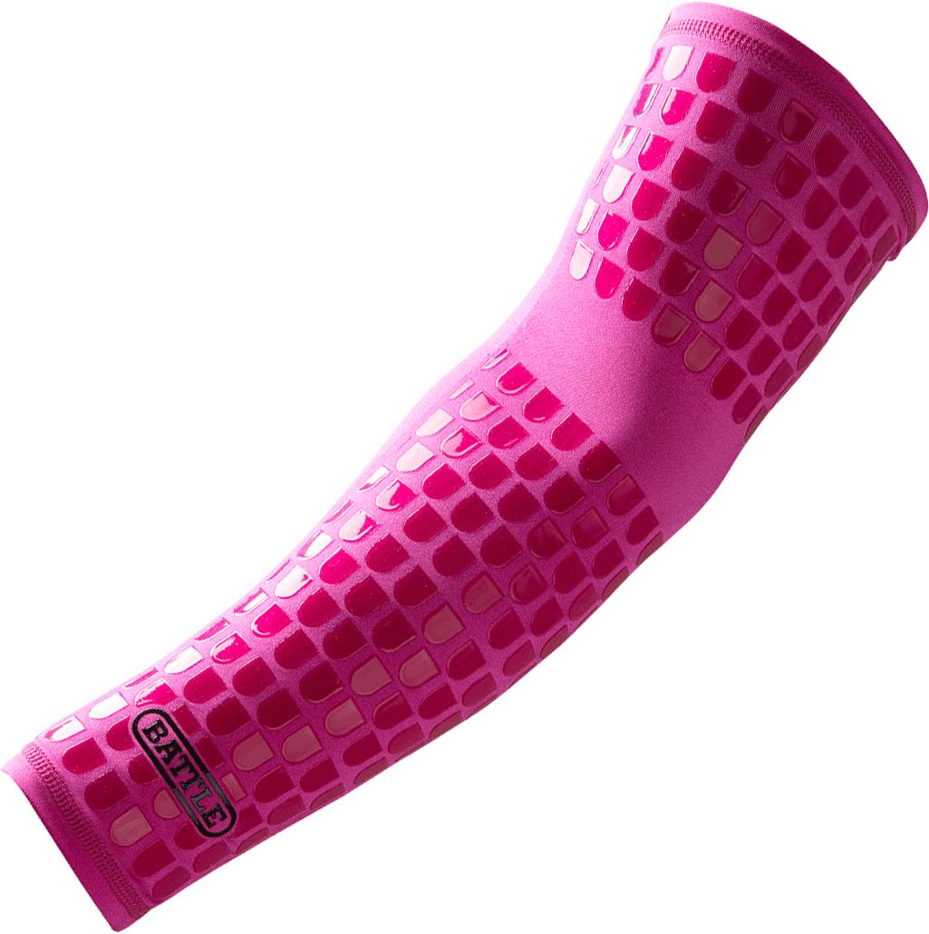 pink football sleeve