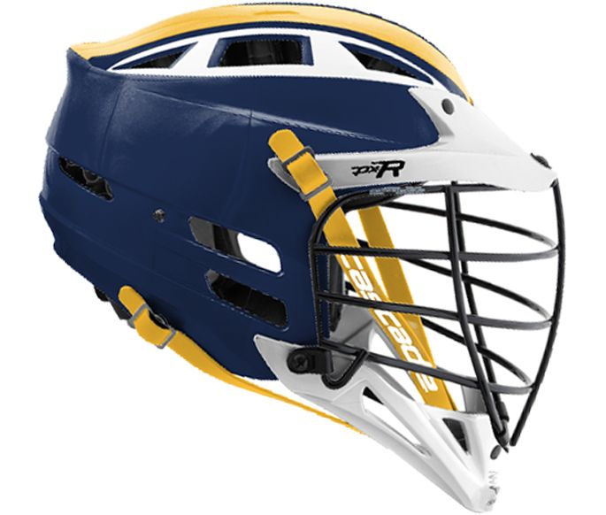Cascade Custom Cpx R Lacrosse Helmet W Black Mask Dick S