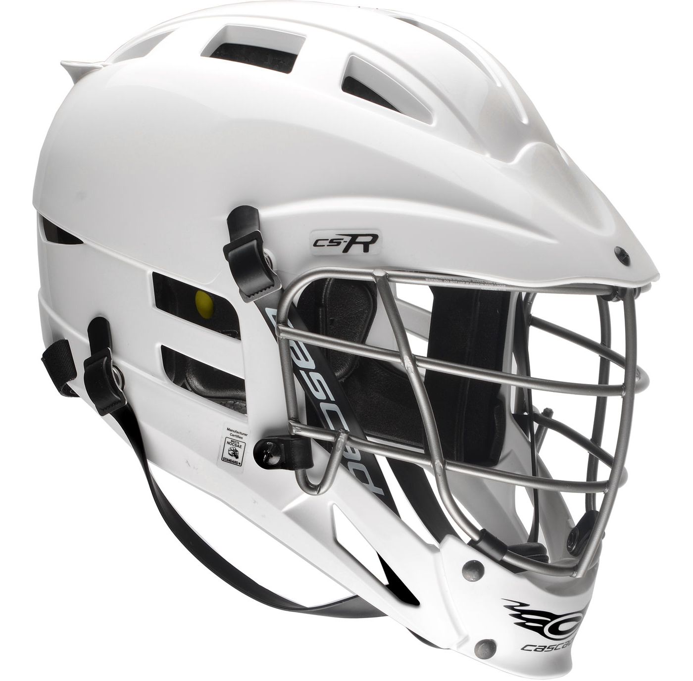 Cascade Youth CSR Lacrosse Helmet w/ Silver Mask DICK'S Sporting Goods