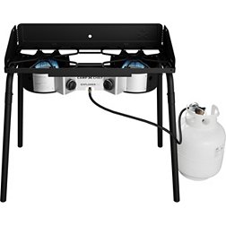 Burnsco 2 Burner and Oven Camping Stove
