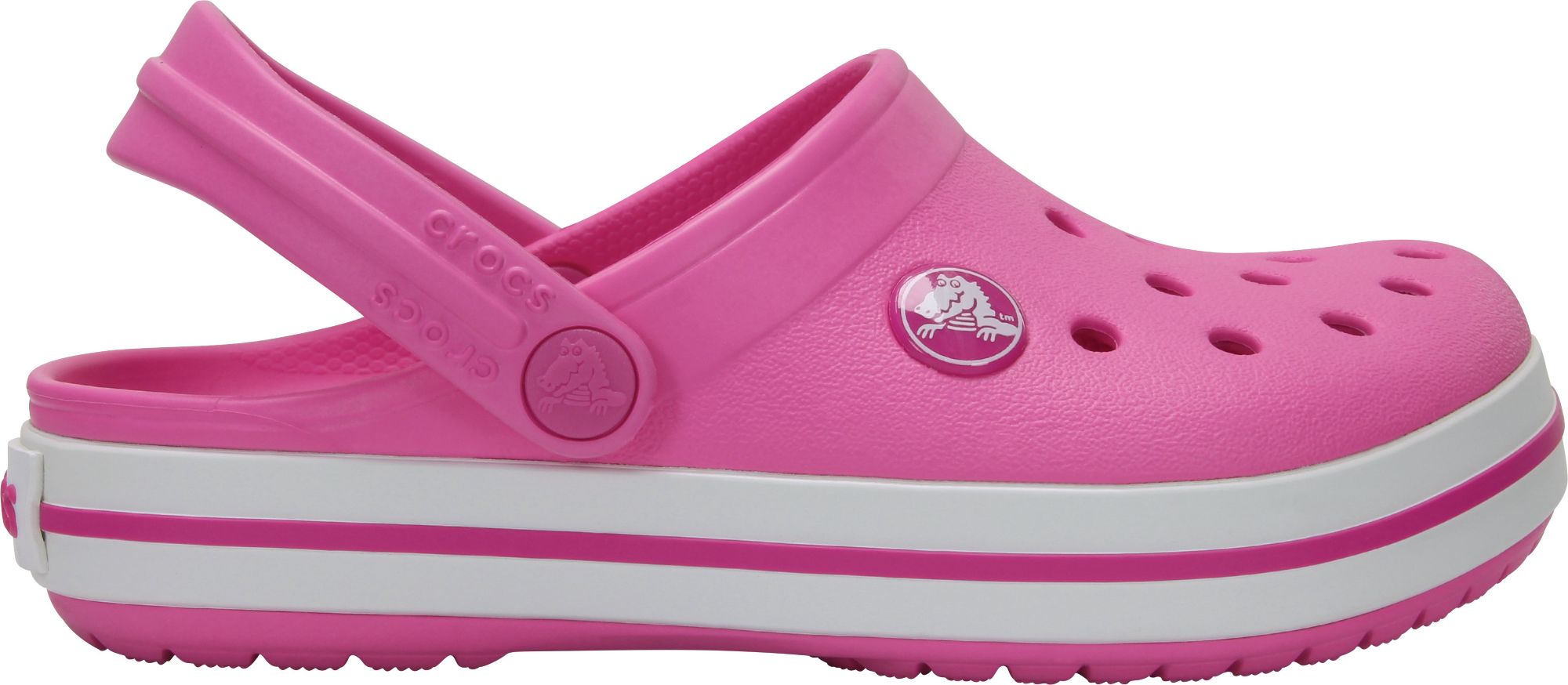pink glitter crocs adults