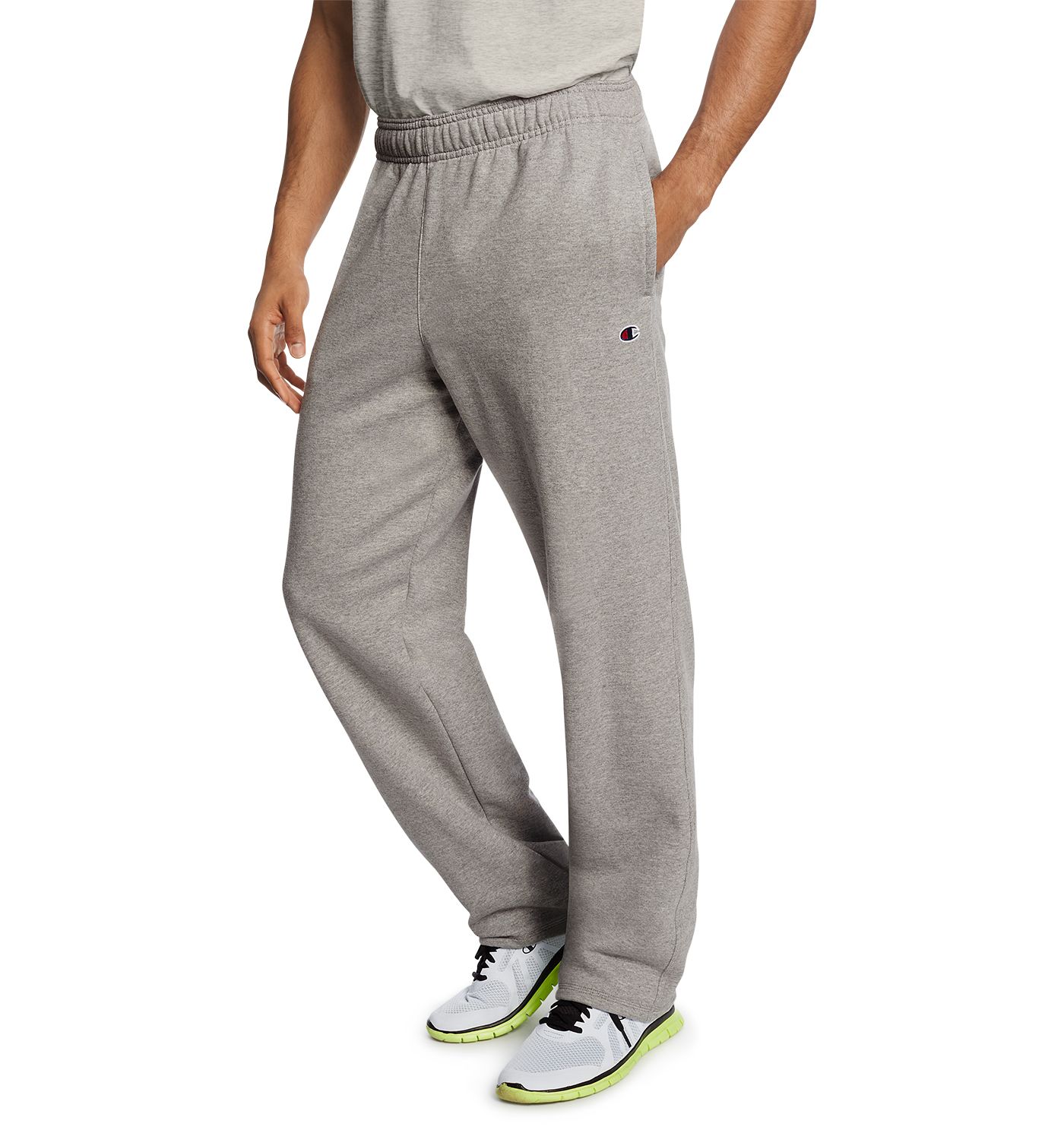 champion open bottom pants