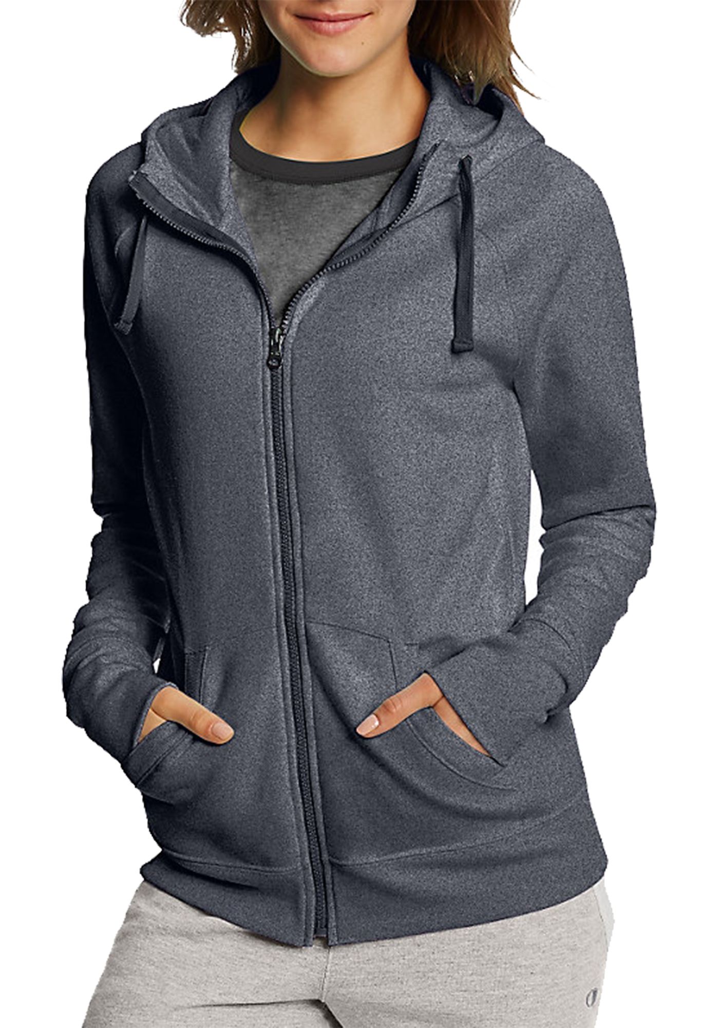 Download Champion Women's Fleece Full Zip Hoodie | DICK'S Sporting ...