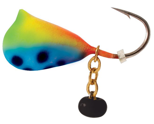 Chartreuse/Blue Glow Spot