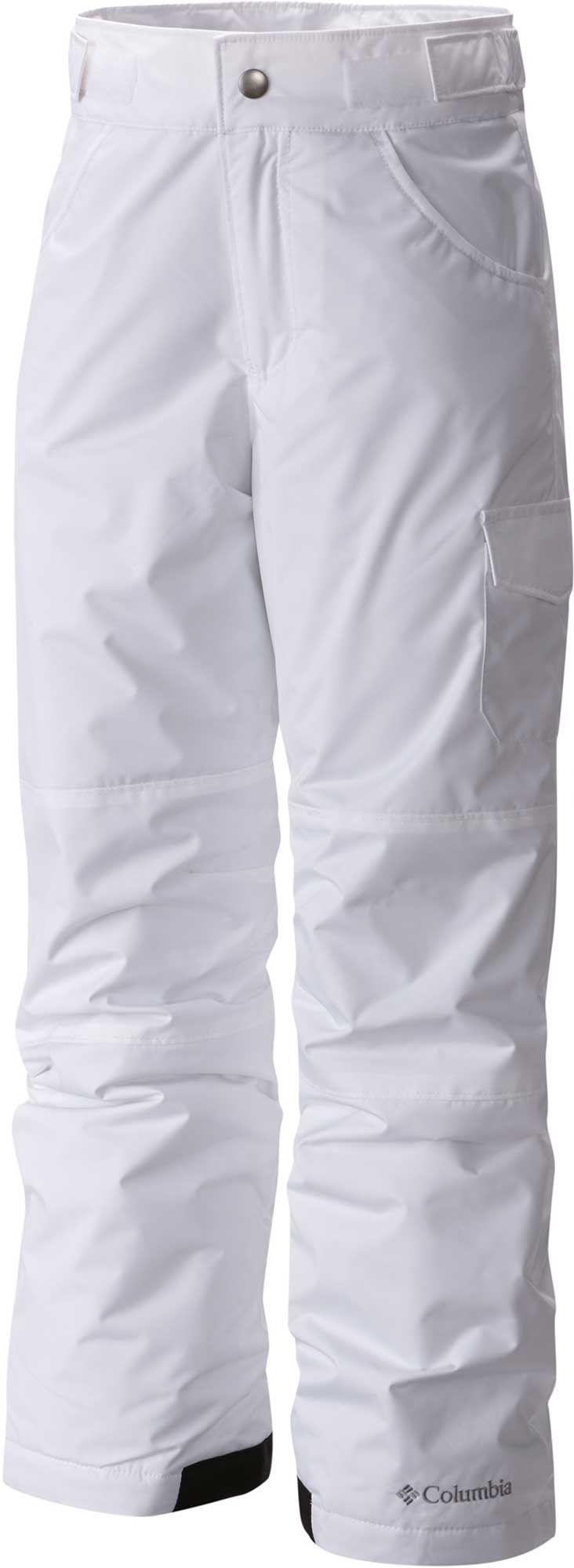 white snow pants