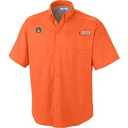 Columbia Men's Auburn Tigers Orange Tamiami Performance Shirt