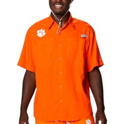 Columbia Men's Clemson Tigers Orange Tamiami Performance Shirt