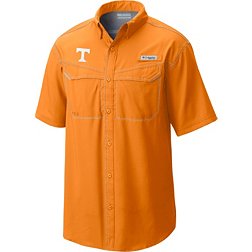 Columbia Men's Tennessee Volunteers Tennessee Orange Low Drag Offshore Short Sleeve Button Down Shirt
