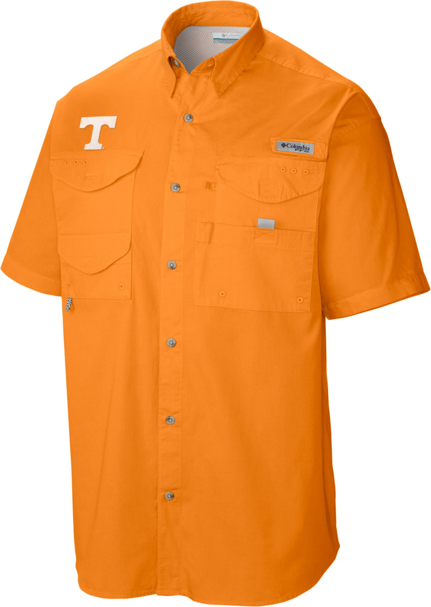 Columbia Men's Tennessee Volunteers Tennessee Orange Tamiami Performance Short Sleeve Shirt