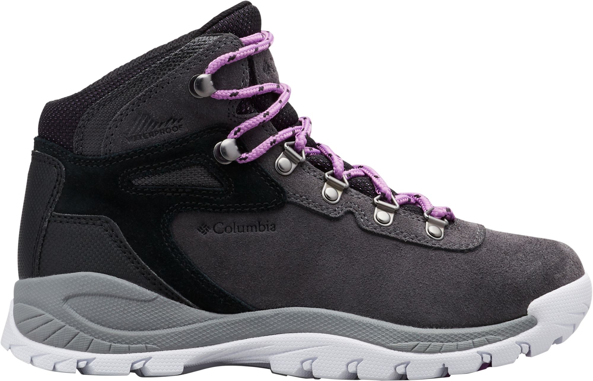 Columbia Women S Newton Ridge Plus Amped Waterproof Hiking Boots DICK   16CMBWNWTNRDGPLSWFBO Dark Grey Crown Jewel Is