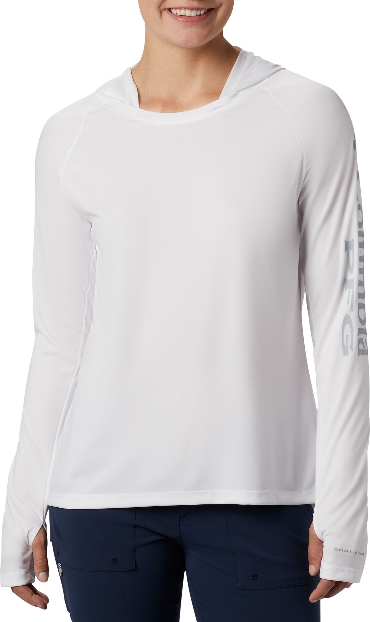 White/Cirrus Grey Logo