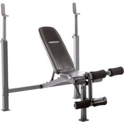 Competitor Olympic Weight Bench with Leg Attachment