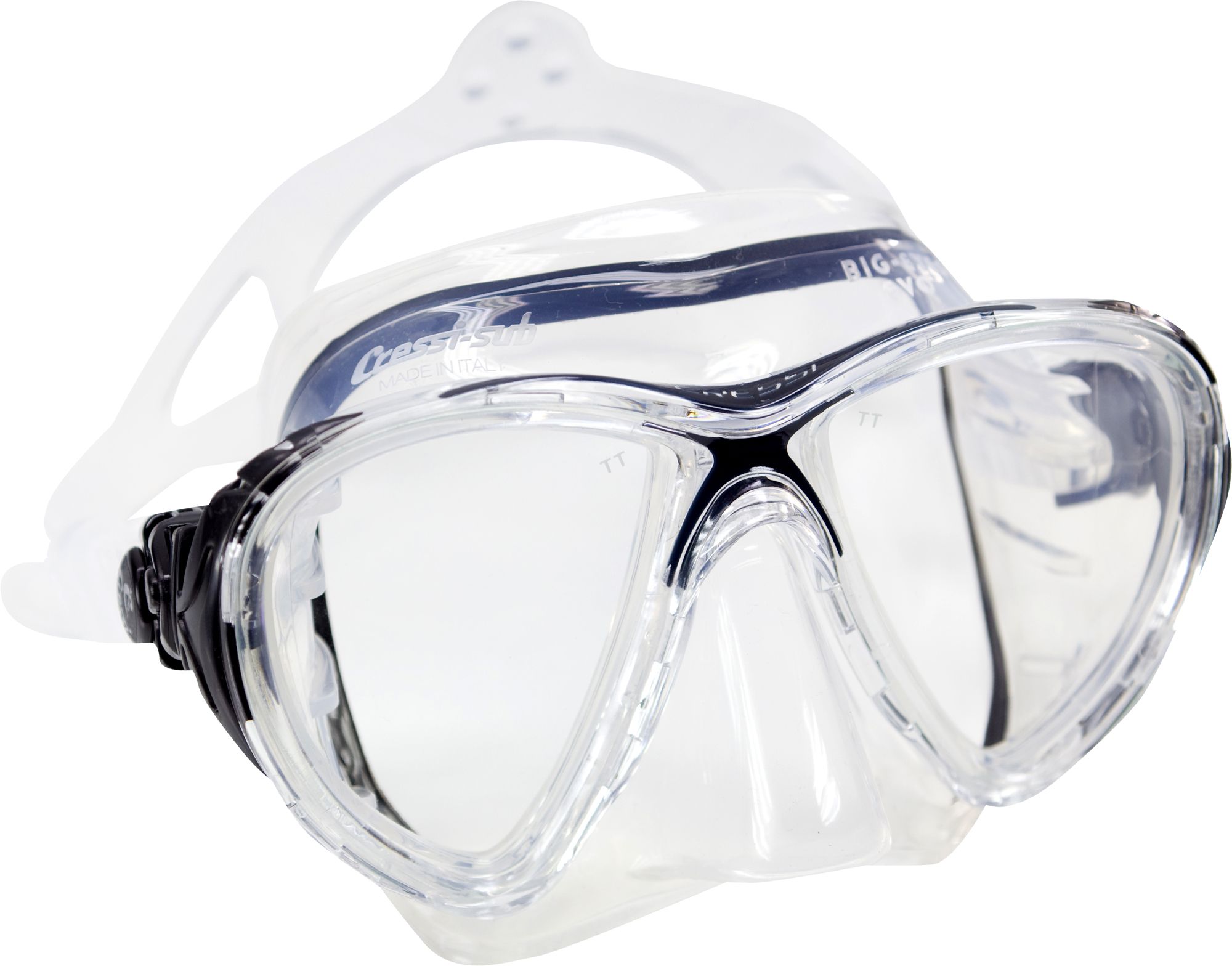 Cressi Big Eyes Evolution Snorkeling &amp; Scuba Mask - No Color