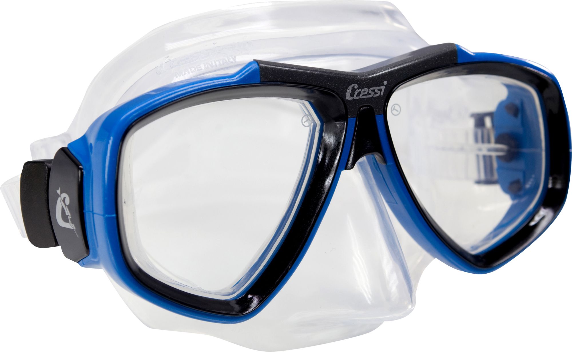 Photos - Swimming Mask Cressi Sub Cressi Focus Snorkeling & Scuba Mask, Blue 16CREAFCSMSKXXXXXSWE 