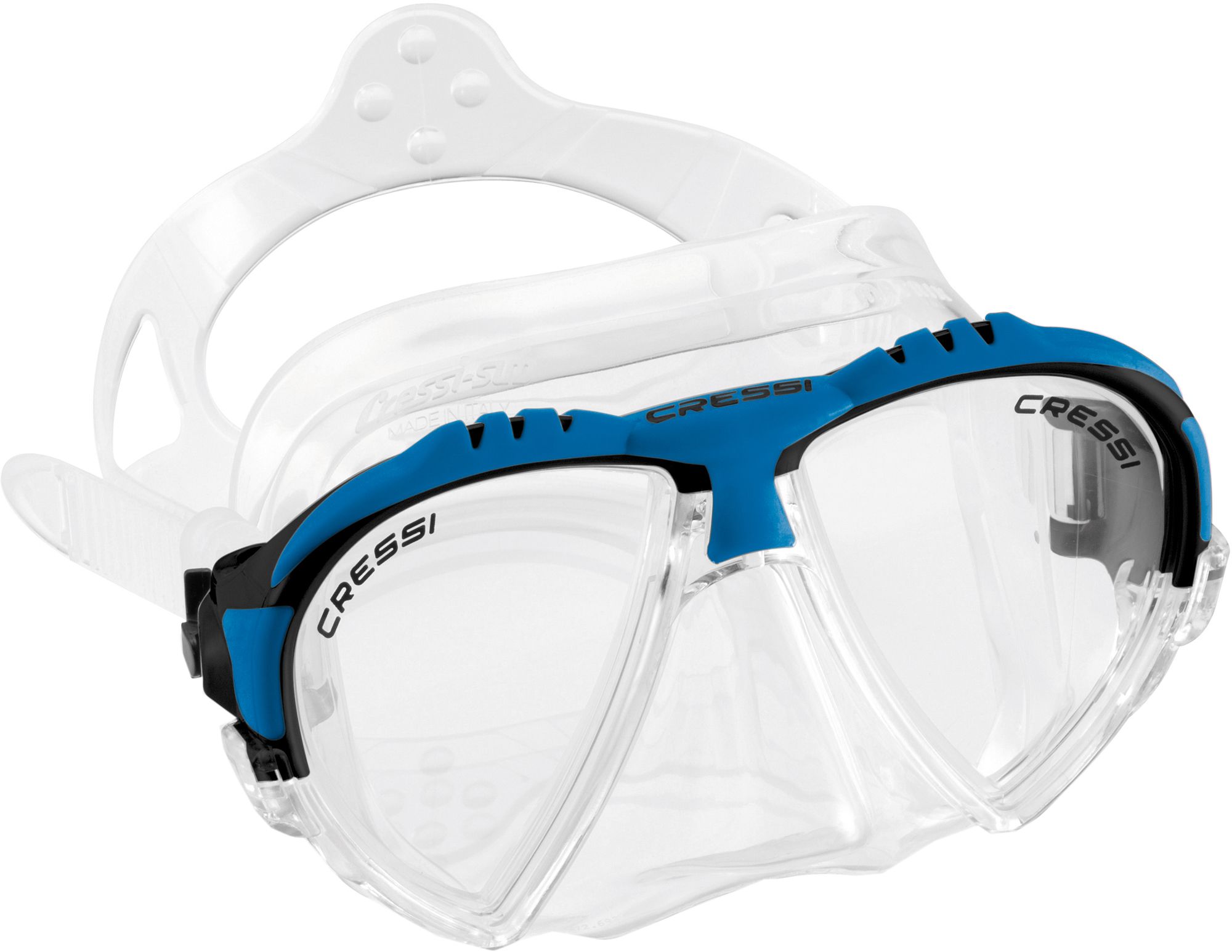 Photos - Swimming Mask Cressi Sub Cressi Matrix Snorkeling & Scuba Mask, Blue 16CREAMTRXMSKXXXXSWE 