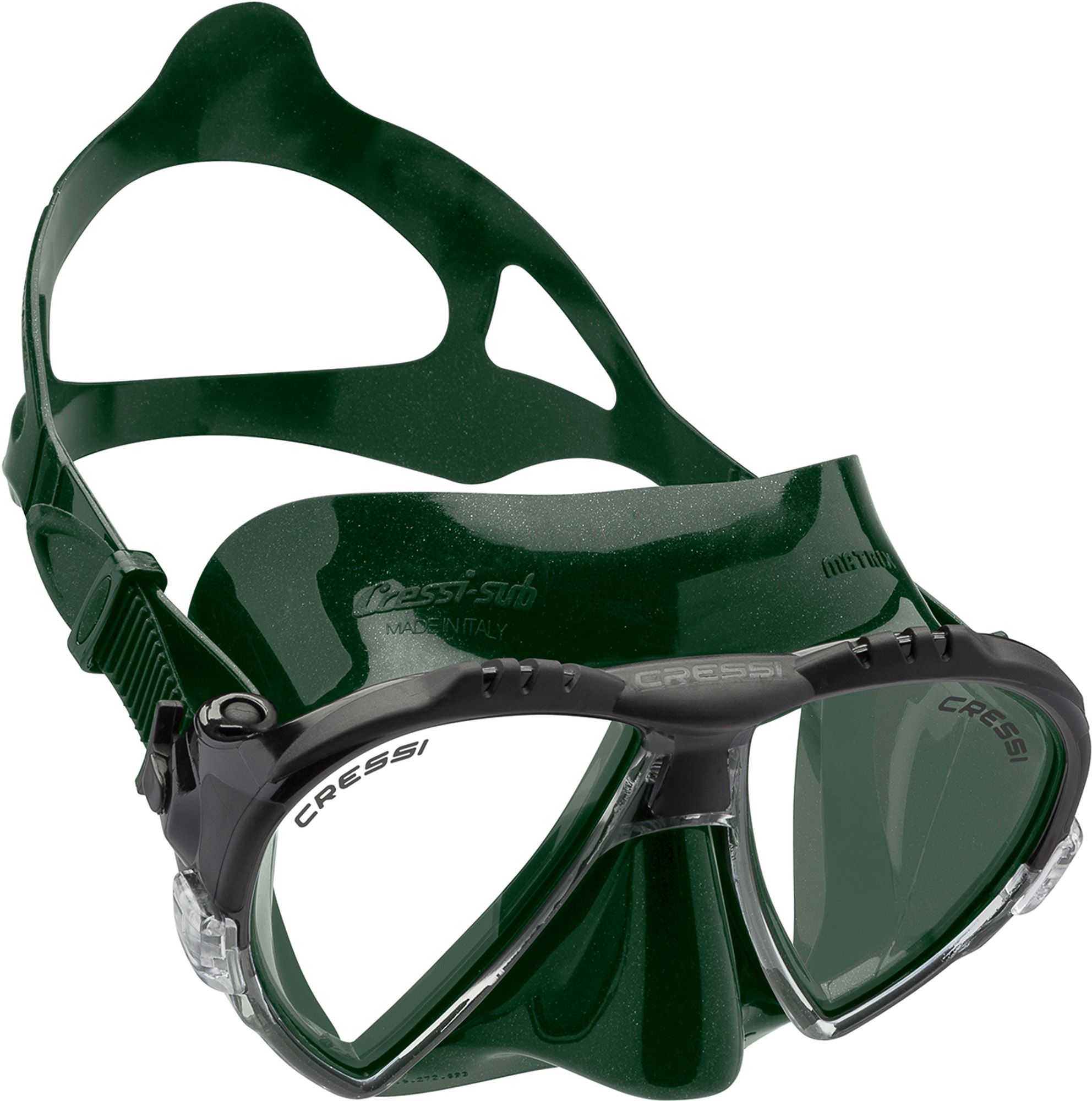 Photos - Swimming Mask Cressi Sub Cressi Matrix Snorkeling & Scuba Mask, Green 16CREAMTRXMSKXXXXSWE 