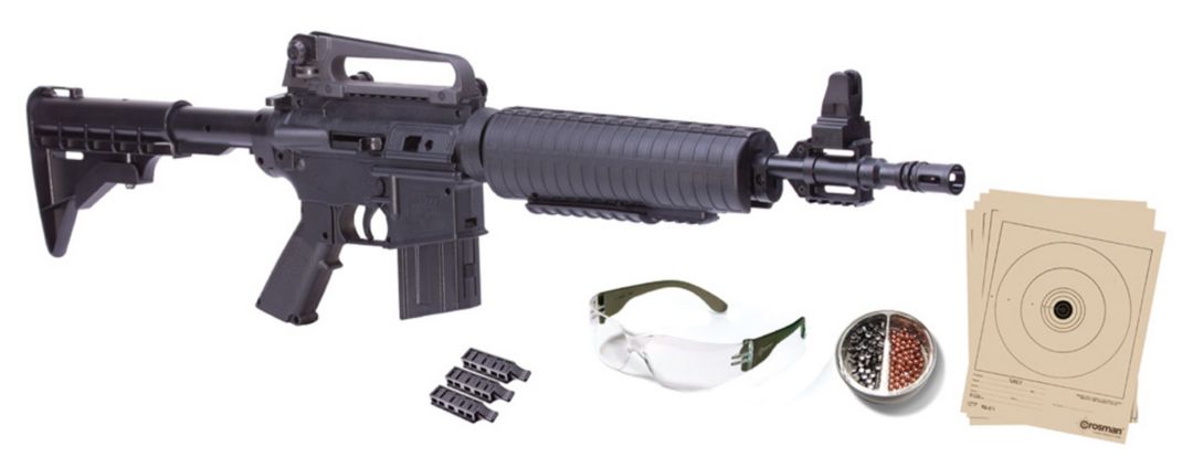 Crosman M4 177 Pellet Bb Gun Package