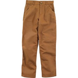 Carhartt Boys' Washed Duck Dungaree Pants