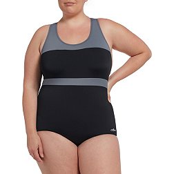 Dolfin Women's Conservative Color-Block Swimsuit