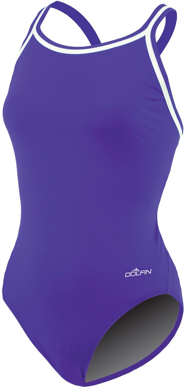 Dolfin Women's Solid DBX Back Swimsuit
