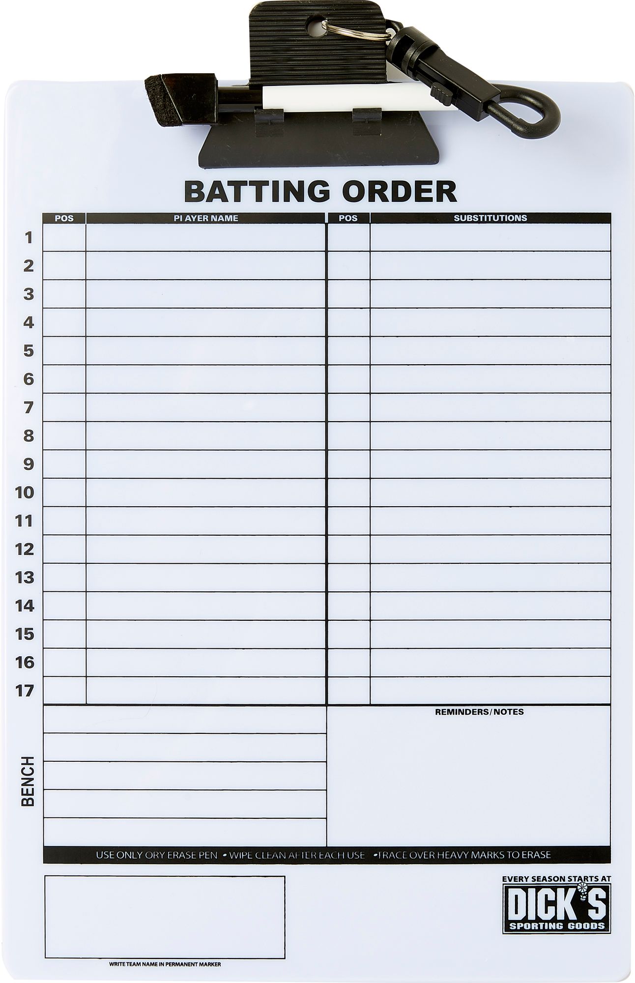 Clipboards & Scorebooks