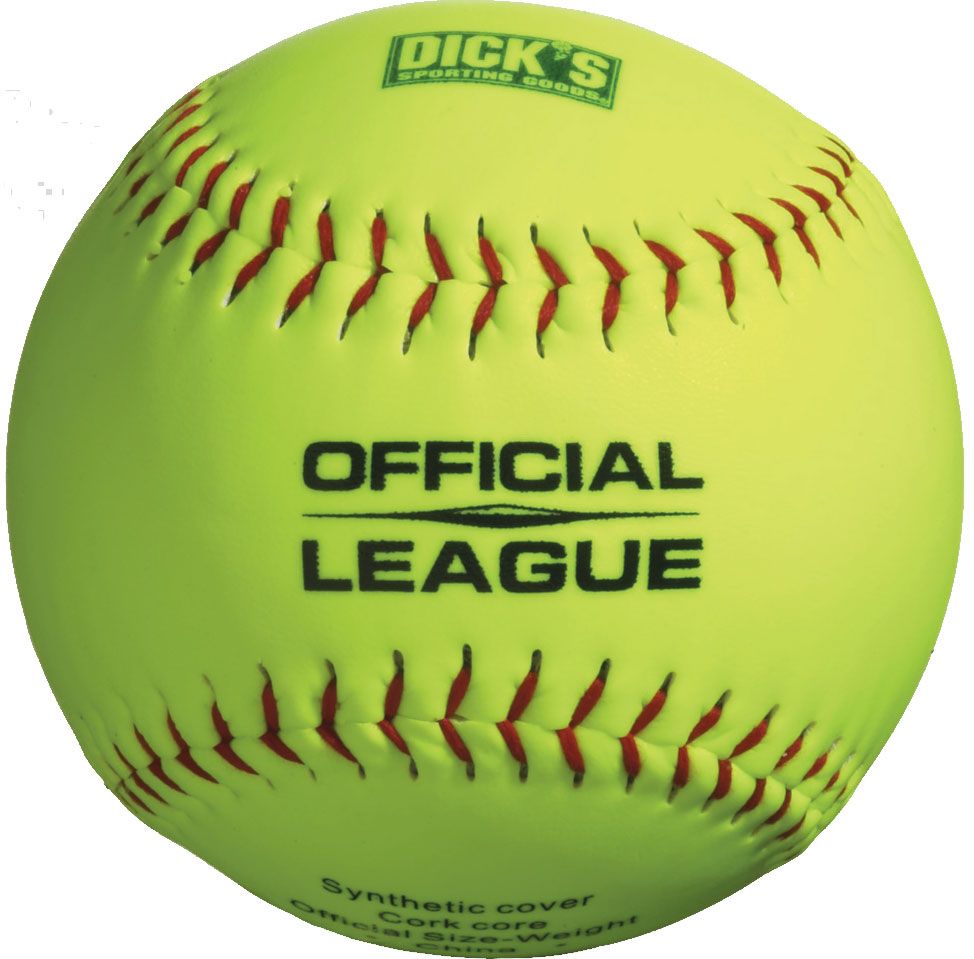 DICK'S Sporting Goods 12'' Practice Softballs – 6 Pack