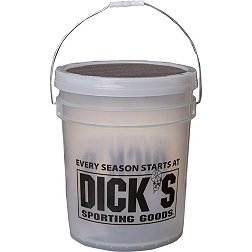 DICK'S Sporting Goods Bucket of 12'' Softballs - Dozen