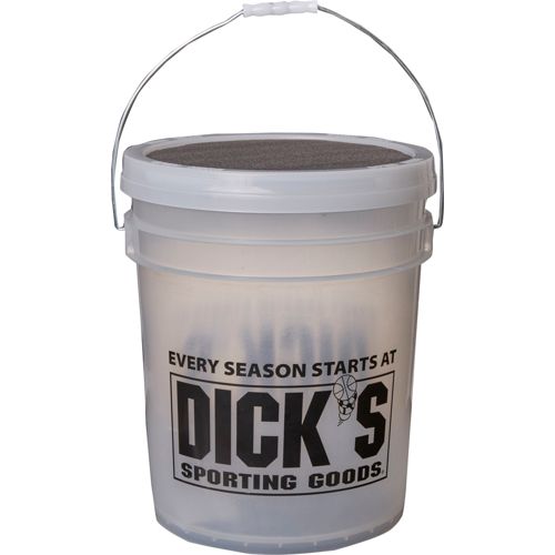 DICK'S Sporting Goods Bucket of 12'' Softballs - Dozen