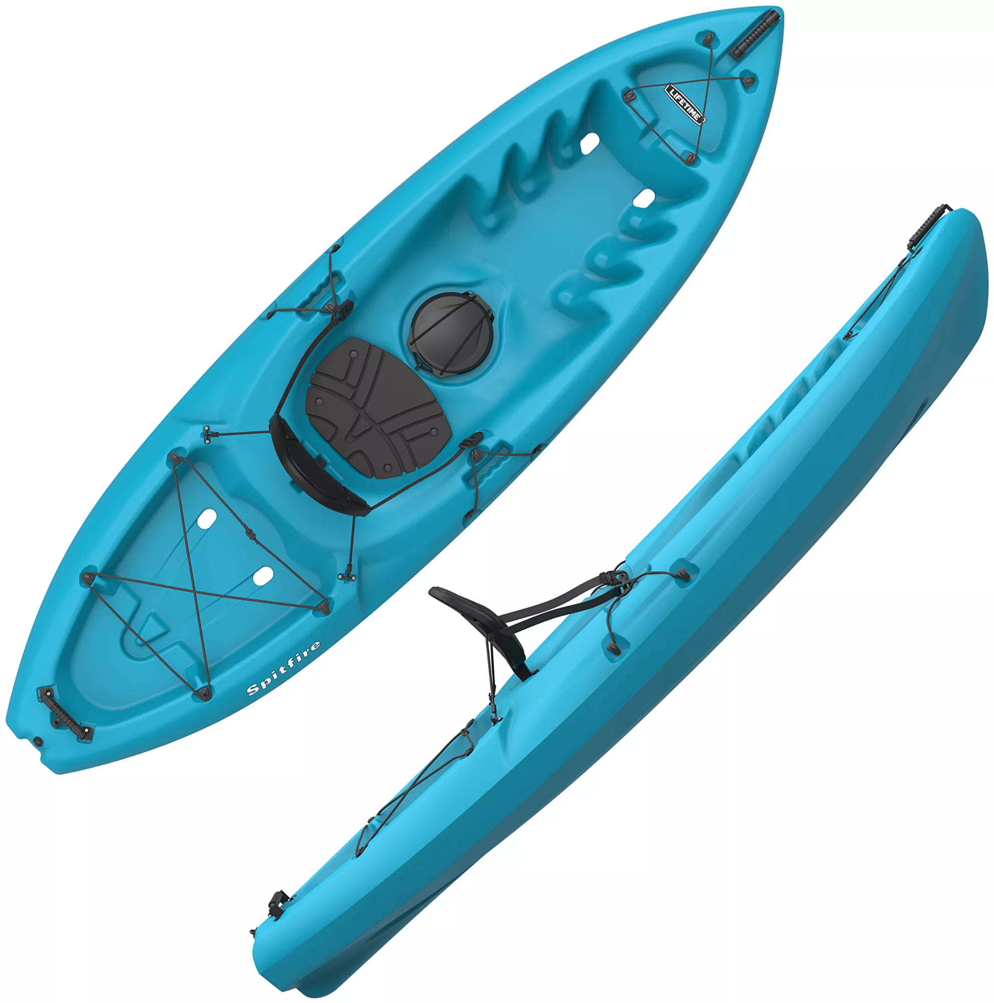 Pelican Poseidon Angler Fishing Lightweight Kayak Paddle + Onyx Kayak  Fishing Life Jacket