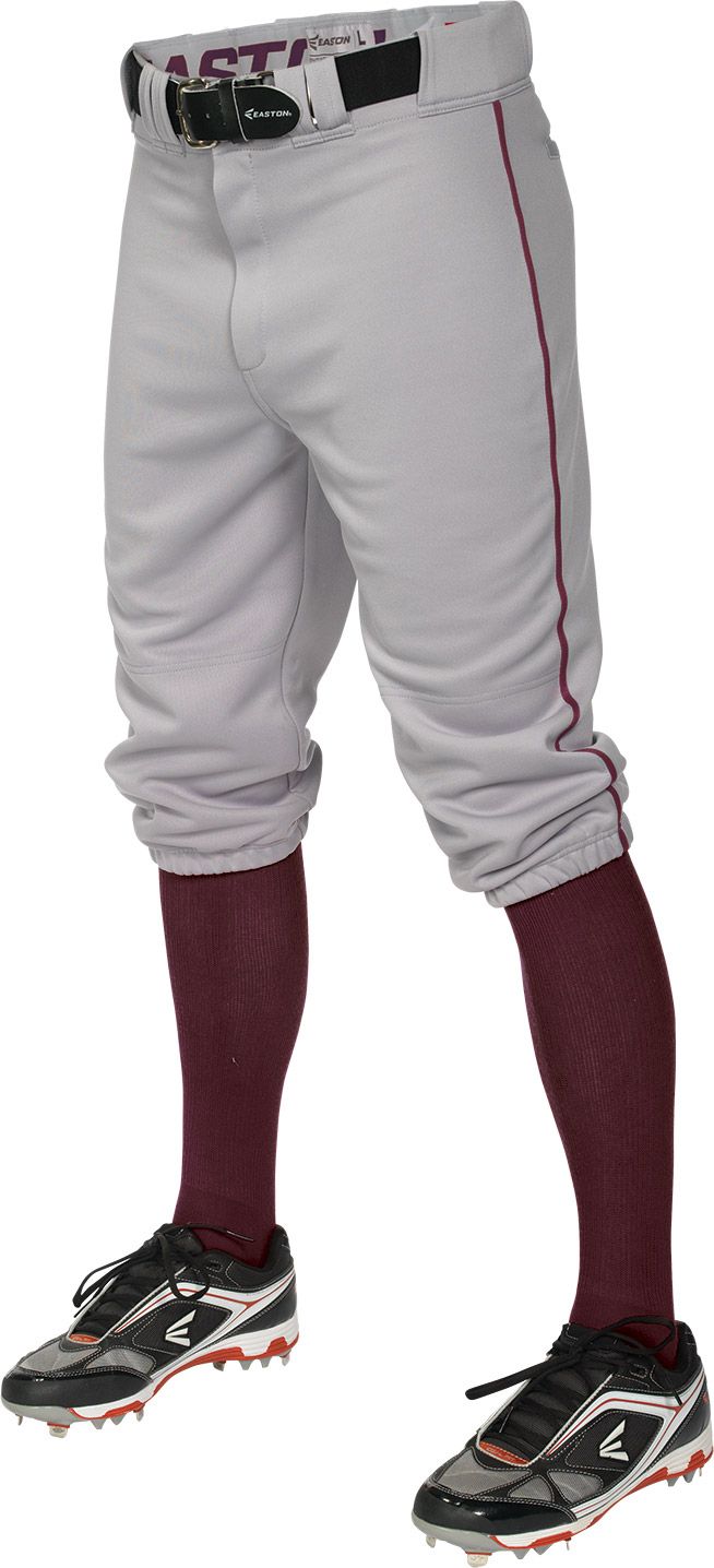 Grey/Maroon