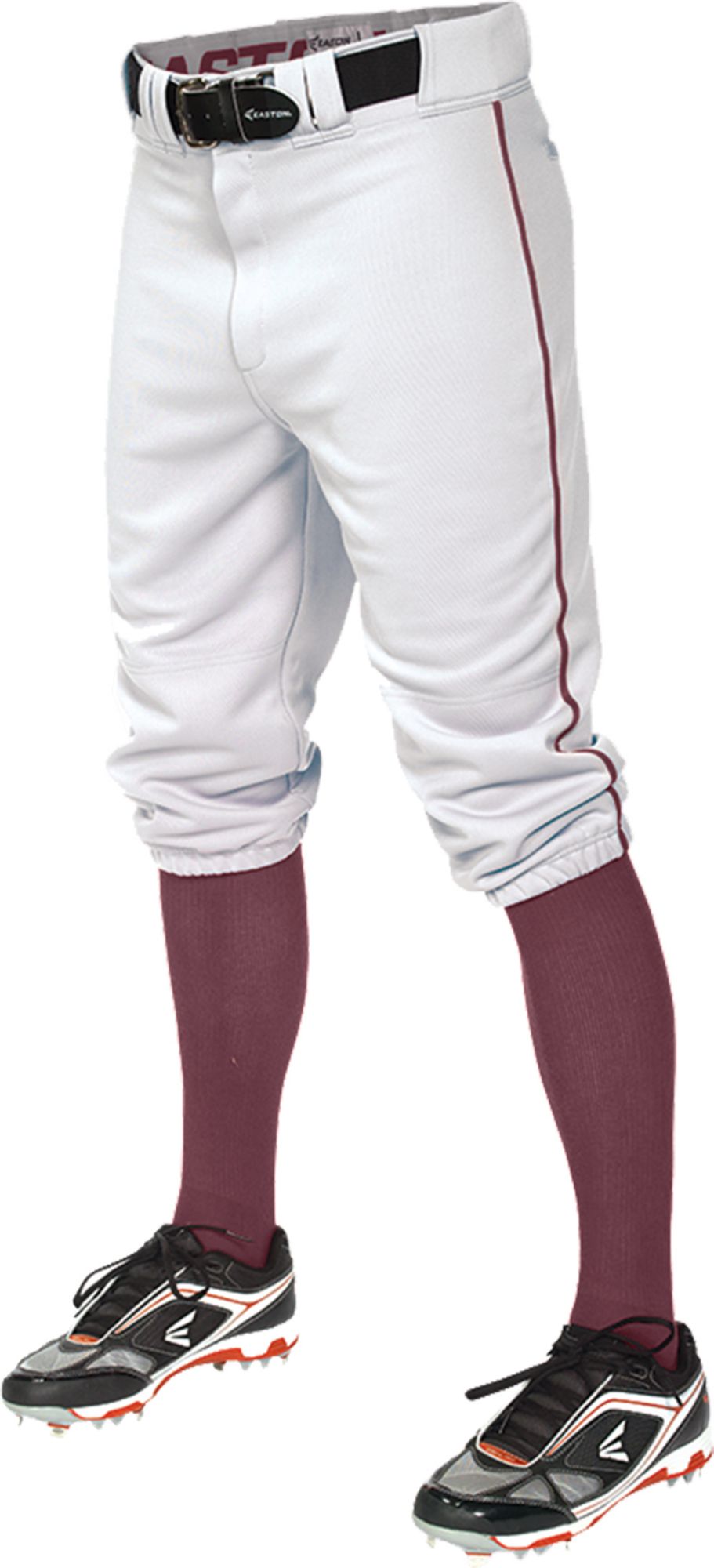 White/Maroon
