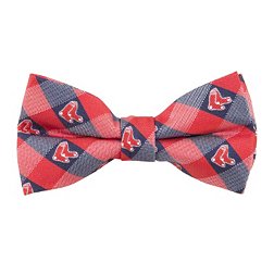 Eagles Wings Boston Red Sox Checkered Bow Tie