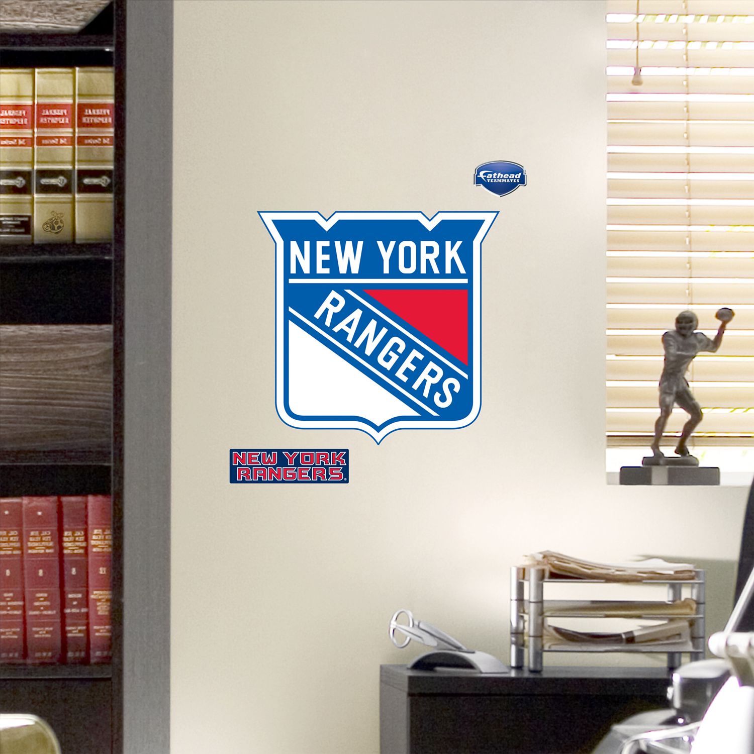 Fathead New York Rangers Teammate Logo