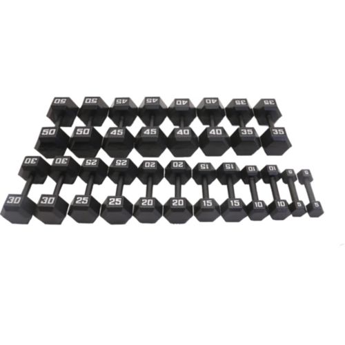 Fitness Gear Cast Hex 10-30 lb Dumbbell Set Dick's Sporting Goods