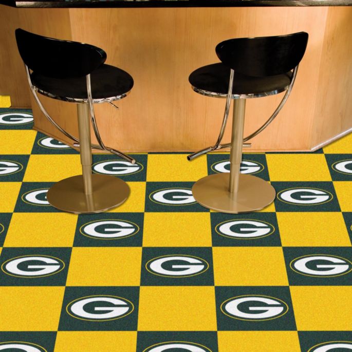 Fanmats Green Bay Packers Team Carpet Tiles Dick S Sporting Goods