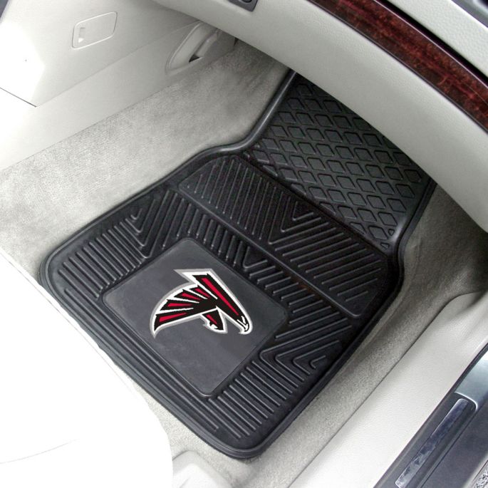 Fanmats Atlanta Falcons 2 Piece Heavy Duty Vinyl Car Mat Set