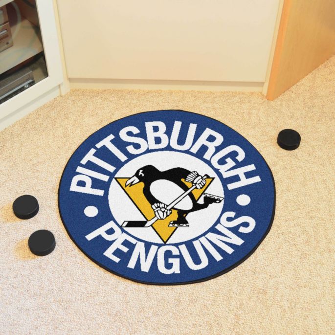 Fanmats Pittsburgh Penguins Vintage Puck Mat Dick S Sporting Goods